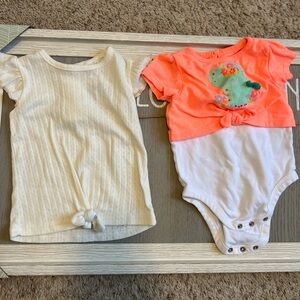 6-9 month baby girl tops
